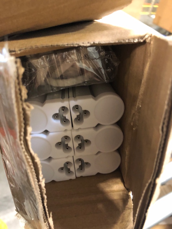 Photo 3 of (6 Pack) Barrina LED T5 Integrated Single Fixture, 4FT, 2200lm, 6500K (Super Bright White), 20W, Utility LED Shop Light, Ceiling and Under Cabinet Light, Corded Electric with ON/OFF Switch, ETL Listed 6-pack (6-power Cords)