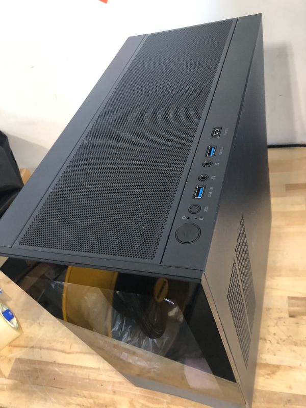 Photo 8 of **** **MISSING VIDEO/MEMORY CARD MISSING POWER CABLES** **SOLD AS IS. ALL SALES FINAL** **** 

Skytech Gaming Azure Gaming PC Desktop – AMD Ryzen 7 7700X 4.5 GHz, NVIDIA RTX 4070, 1TB NVME SSD, 32GB DDR5 RAM RGB, 650W Gold PSU, 360mm AIO, 11AC Wi-Fi, Wind