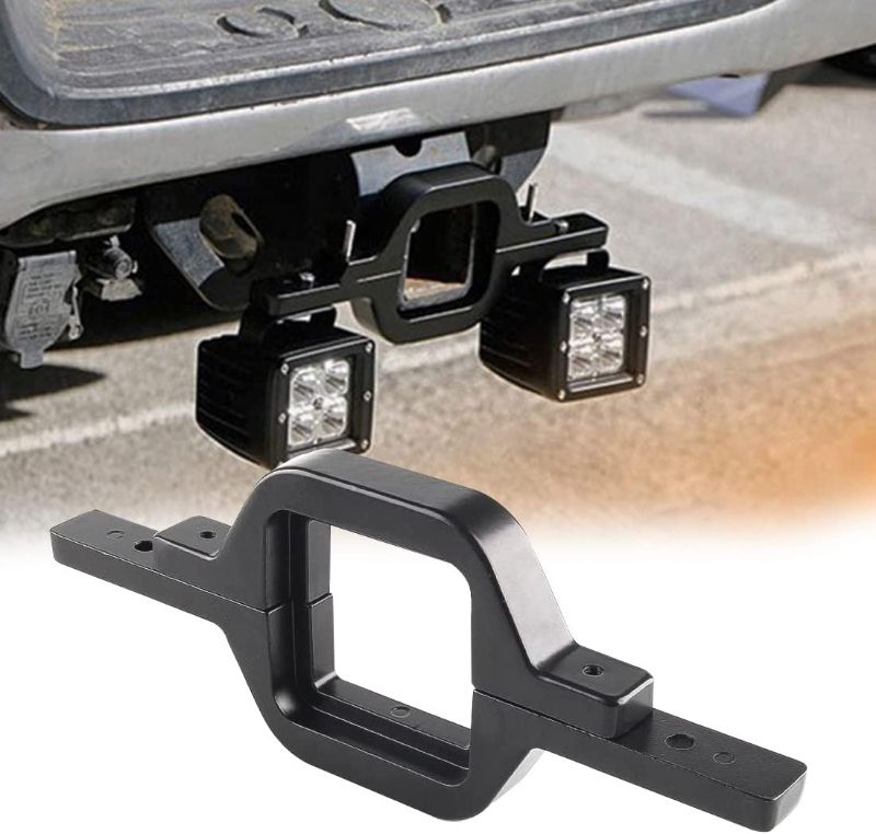 Photo 1 of 2.5"-3" Towing Hitch Mount Bracket for Truck Trailer RV SUV Pick Up fit Dual LED Work Light Reverse Rear Back Up Off Road Lights(Towing Hitch Mount Bracket)