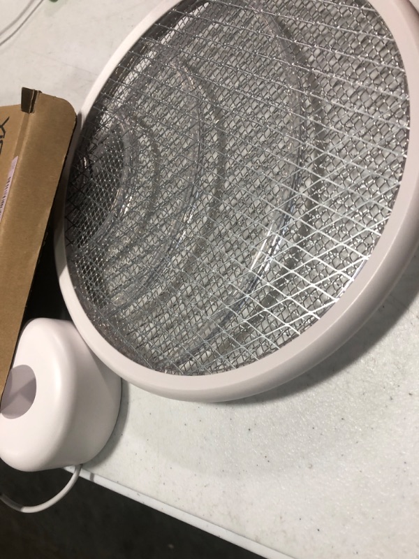 Photo 1 of Handheld Bug Zapper Racket Cordless Fly Swatter Electric - Mosquito Zapper with UV Trap & Mosquito Bait, 15° Tilt Fly Zapper Rechargeable for Indoor & Outdoor. E2