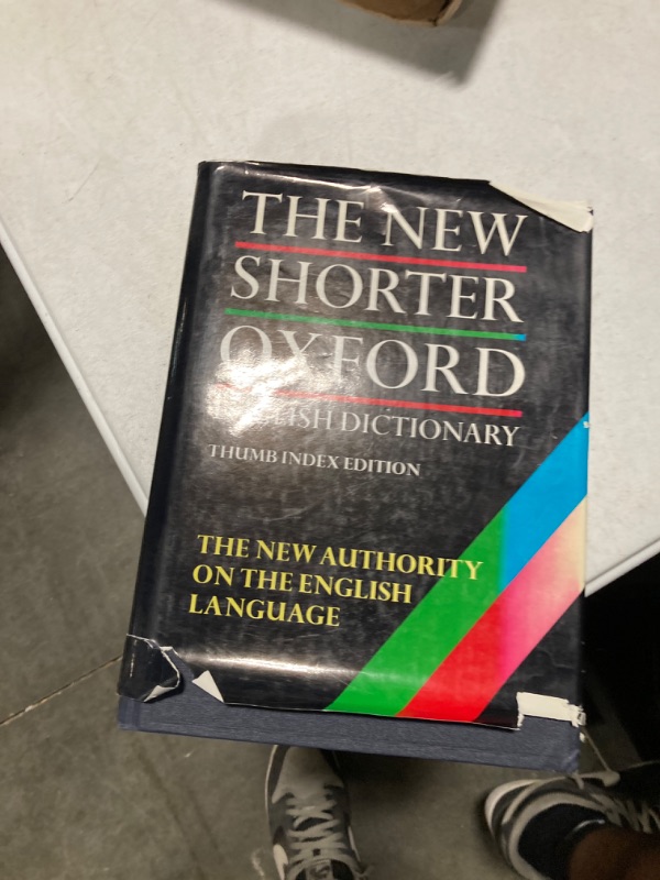 Photo 2 of The New Shorter Oxford English Dictionary 