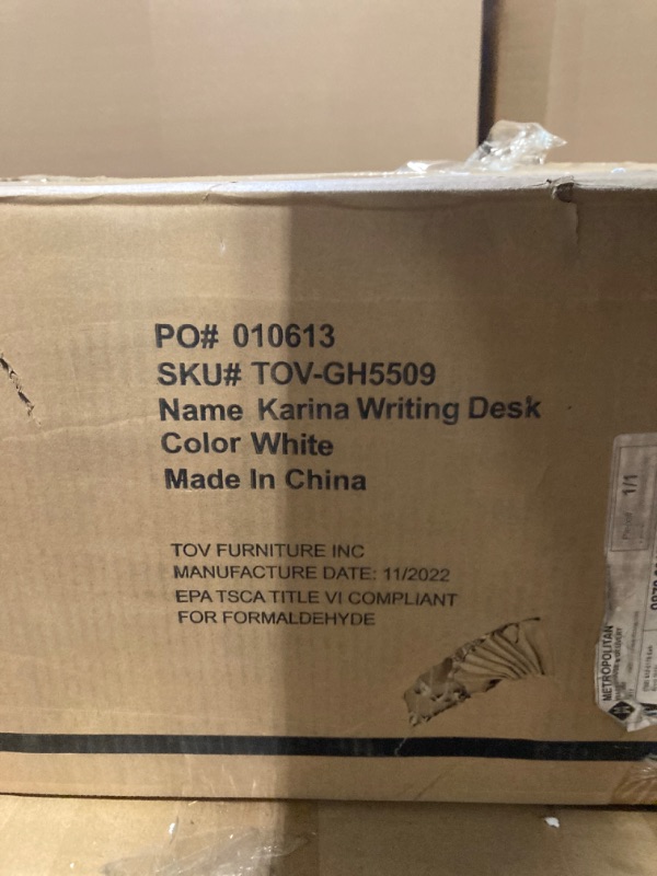 Photo 5 of ****Factory sealed****
Karina Writing Desk