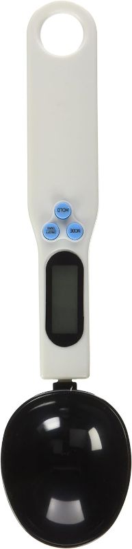 Photo 1 of ***NOT FUNCTIONAL***SELLING AS PARTS****

 Digital Spoon Scale Aquarium Supplement Dosing Tool, Cream/Black
