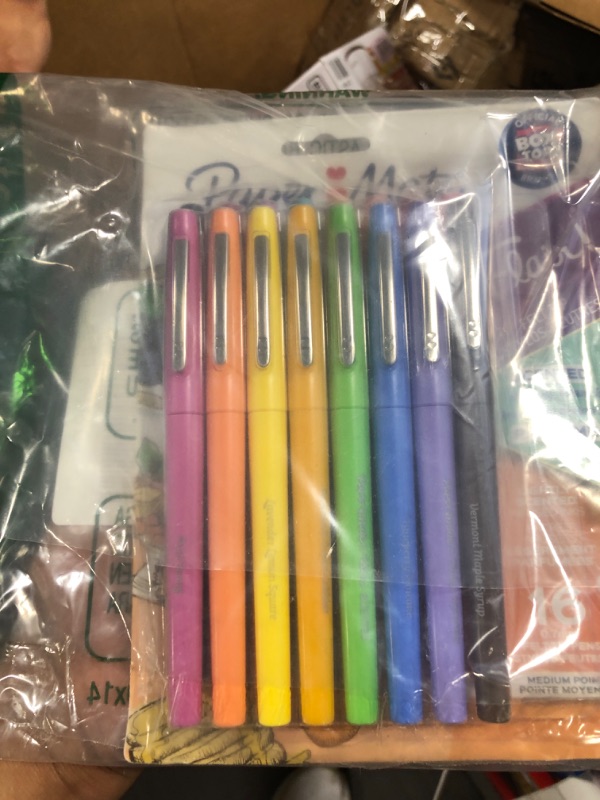 Photo 2 of Paper Mate Flair Scented Felt Tip Pens, Assorted Sunday Brunch Scents and Colors, 0.7mm, 16 Count Point Pens Sunday Brunch