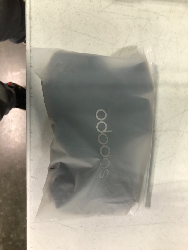 Photo 1 of ODODOS Unisex Mini Belt Bag with Adjustable Strap Small Waist Pouch for Workout Running Travelling Hiking, Black Black Solid