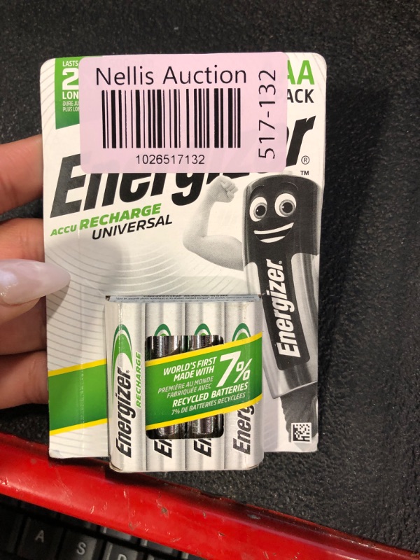 Photo 2 of Energizer Power Plus AAA Rechargeable Hybrid Nickel-Metal Battery (NiMH) - Household Batteries (Rechargeable Battery, AAA, Nickel-Metal Hybrid (NiMH),