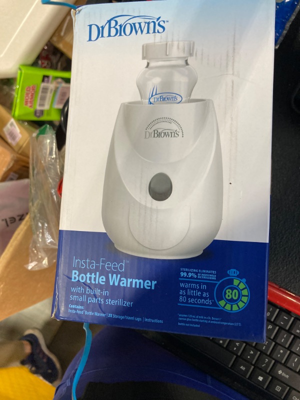 Photo 1 of Dr. Brown's Insta-Feed Baby Bottle Warmer and Sterilizer for Baby Bottles and Baby Food Jars
