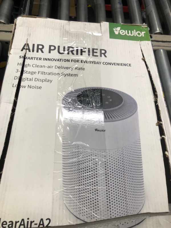 Photo 4 of Air Purifiers, Home Air purifier for Large Room Bedroom Up to 1100ft², VEWIOR H13 True HEPA Air Filter for Pets Smoke Pollen Odor, with Air Quality Monitoring, Auto/Sleep, 6 Timer, Light, Child Lock White