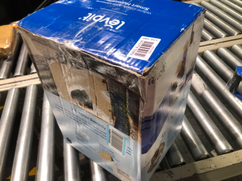 Photo 1 of LEVOIT Classic300S Ultrasonic Smart Top Fill Humidifier, Extra Large 6L Tank for Whole Family, APP & Voice Control, Humidity Setting with Sensor, Quiet Sleep Mode, Night Light, Essential Oil Diffuser App Smart Control Blue