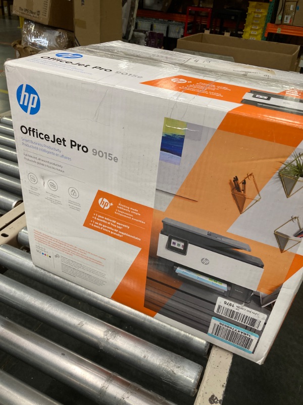 Photo 5 of HP OfficeJet Pro 9015e Wireless Color All-in-One Printer with bonus 6 months Instant ink with HP+ (1G5L3A) 9015e - Standard Printer