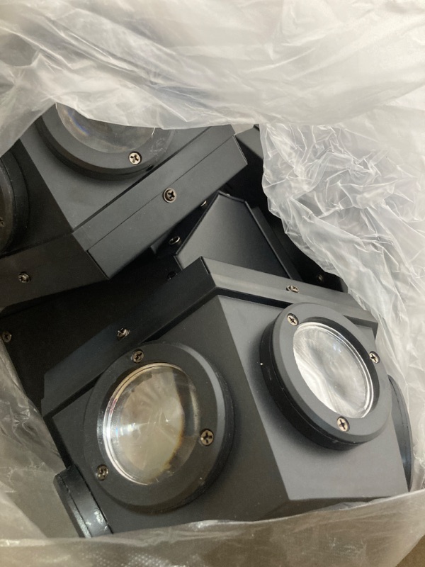 Photo 1 of 18LEDs Moving Head DJ Light Rotating Beam Lights Stage Light DJ Lighting Led Pinspot Lights Uplighting Lights for Events Sound Activated Dmx512 Light for DJ KTV Disco Party Wedding Concert Festival 18 LEDs DJ Lights w/ Special Lights