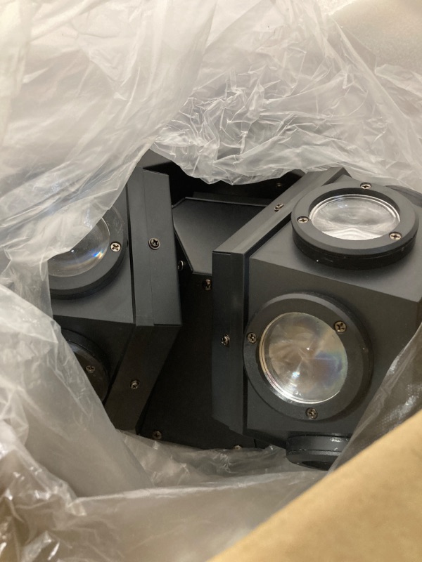 Photo 1 of 18LEDs Moving Head DJ Light Rotating Beam Lights Stage Light DJ Lighting Led Pinspot Lights Uplighting Lights for Events Sound Activated Dmx512 Light for DJ KTV Disco Party Wedding Concert Festival 18 LEDs DJ Lights w/ Special Lights