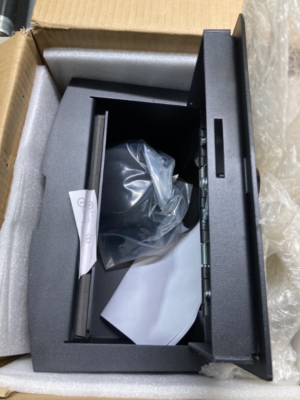 Photo 3 of HECASA Center Console Gun Safe Vault Compatible with 2009-2018 Dodge Ram 1500 2500 3500 Steel Storage Box