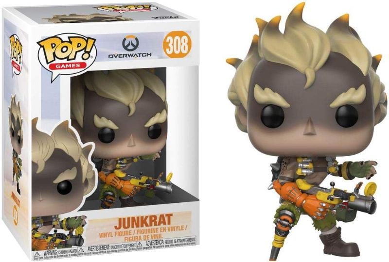 Photo 1 of Funko Games: Overwatch-Junkrat, Multicolor
