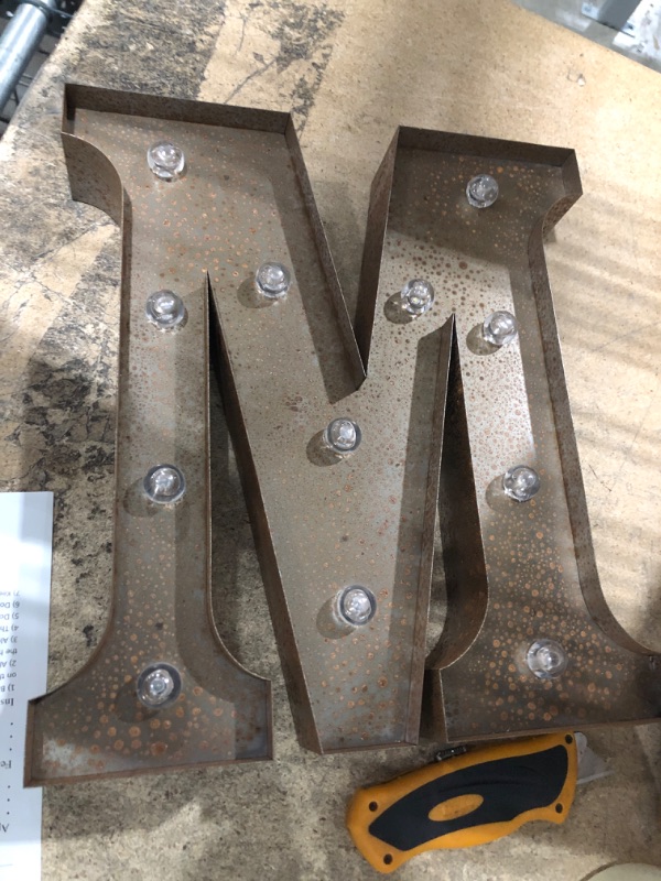 Photo 1 of Letter M barnyard design