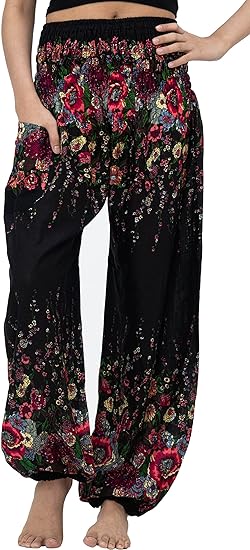 Photo 1 of B BANGKOK PANTS Harem Pants Women Yoga Boho Clothes with Pockets
