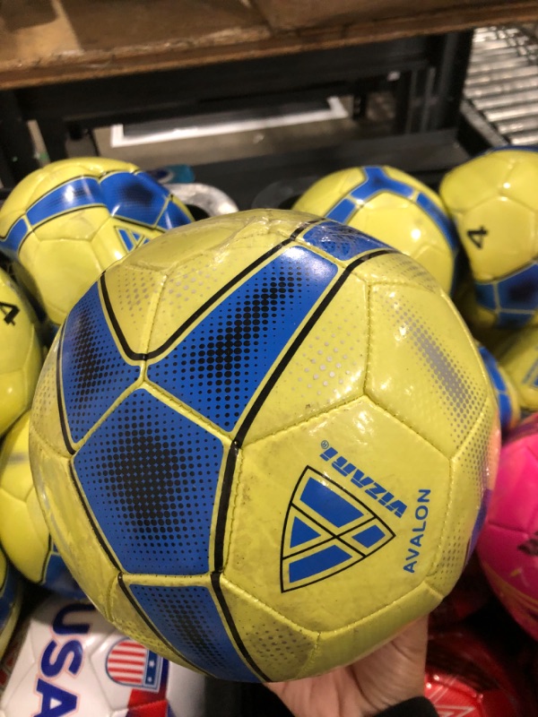 Photo 1 of 2 soccer ball bundle size 4 