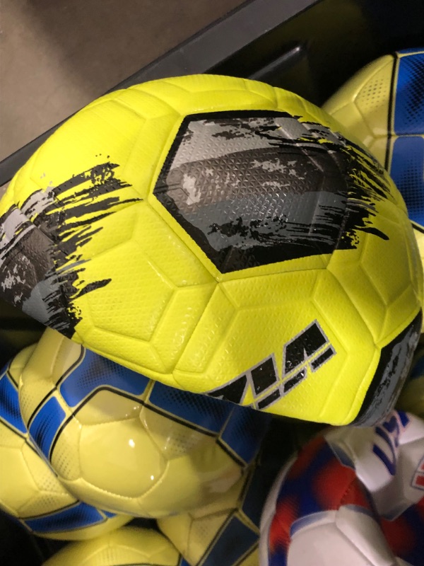 Photo 1 of 2 soccer ball bundle size 4 