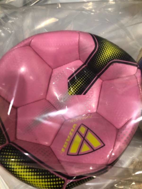 Photo 1 of 2 soccer ball bundle size 3-5