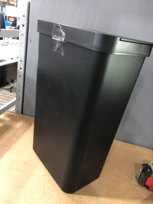 Photo 1 of (READ NOTES) touchless trash can / waste bin  ( black) 