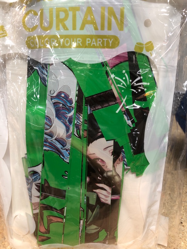 Photo 1 of 2 pack party curtains 