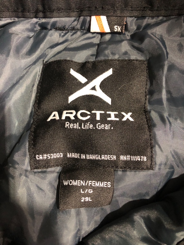 Photo 3 of * women's large *
Arctix womens Insulated Snow Pants Black Large Short