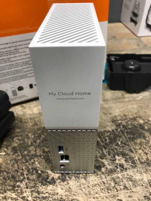 Photo 2 of  My Cloud Home Personal Cloud - WDBVXC0040HWT-NESN, Single Drive, White