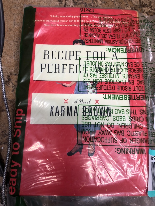 Photo 1 of RECIPE FOR A PERFECT WIFE A NOVEL KARMA BROWN 