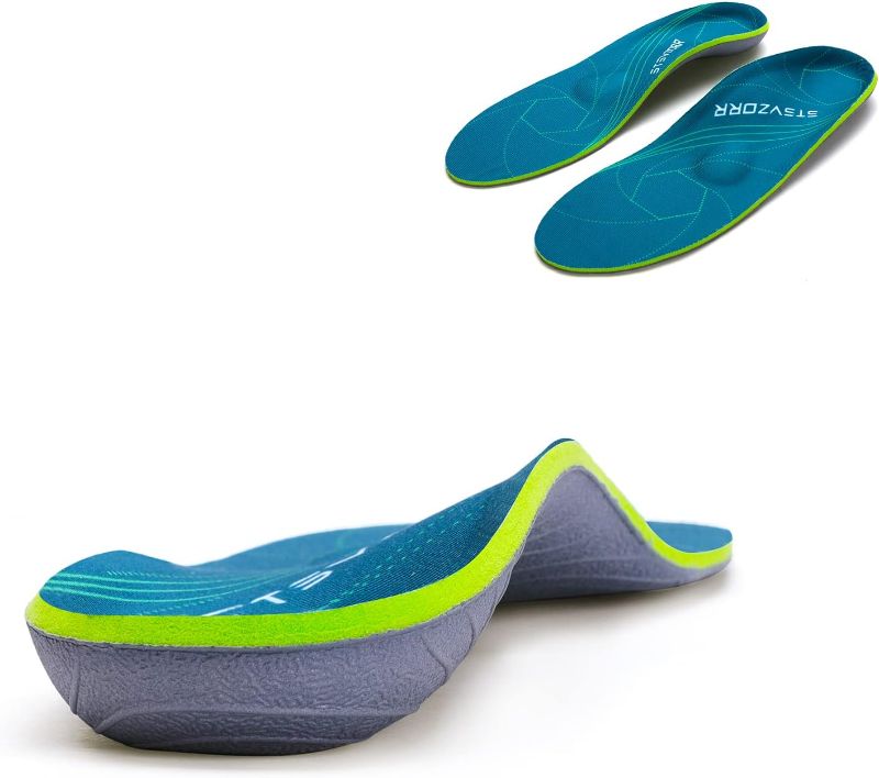 Photo 1 of 
STSVZORR Arch Support Insoles for Plantar Fasciitis, EVA Material, Deep Heel Cup, Unisex, 12