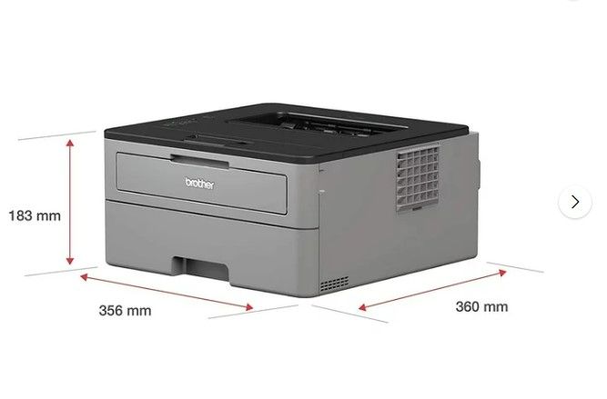 Photo 5 of Brother HL-L2300D Monochrome Laser Printer with Duplex Printing
