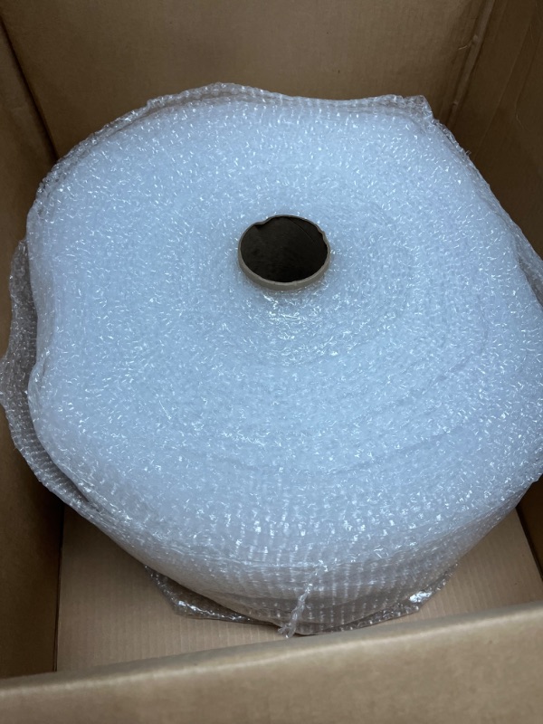 Photo 2 of Partial Set
Amazon Basics Perforated Bubble Cushioning Wrap - Small 3/16", 12-Inch x 175-Foot Long Roll & Amazon Basics Moving Boxes - Large, 20"x20"x15"/12 pack