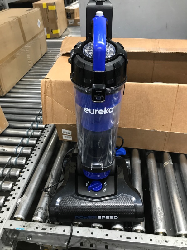 Photo 1 of Eureka Lightweight Powerful Upright Vacuum Cleaner For Carpet And Hard Floor, Powerspeed, New Model,Blue,Black/New Model
