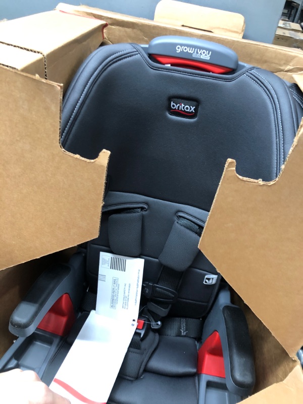 Photo 2 of Britax Grow with You ClickTight Harness-2-Booster Car Seat, Cool N Dry - Cool Flow Moisture Wicking Fabric ClickTight Cool n Dry