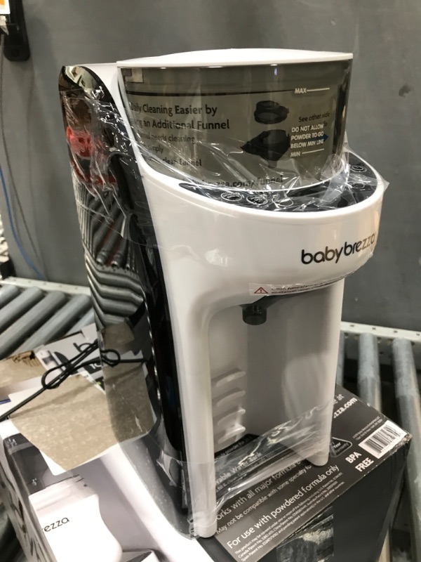 Photo 3 of New and Improved Baby Brezza Formula Pro Advanced Formula Dispenser Machine - Automatically Mix a Warm Formula Bottle Instantly - Easily Make Bottle with Automatic Powder Blending