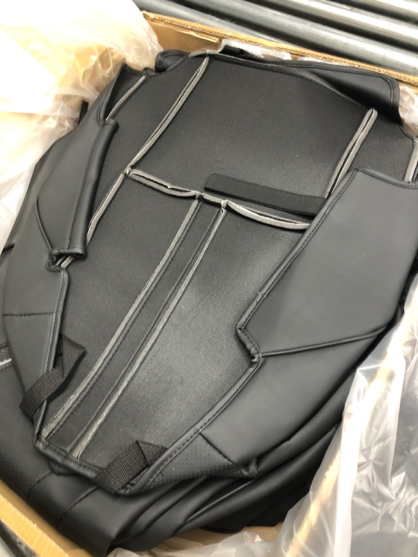 Photo 1 of CarQiWireless Seat Covers for Toyota 4runner Accessories 2011-2024, Full Coverage Leather Car Seat Protectors for Toyota 4runner 2024 2023 2022 2021 2020 2019 (2-Row-Model,5 Seats Only)