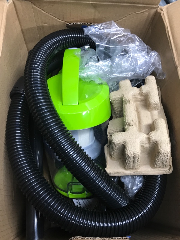 Photo 2 of ***Parts Only***BISSELL Zing Lightweight, Bagless Canister Vacuum, 2156A Black/Citrus Lime Zing Canister