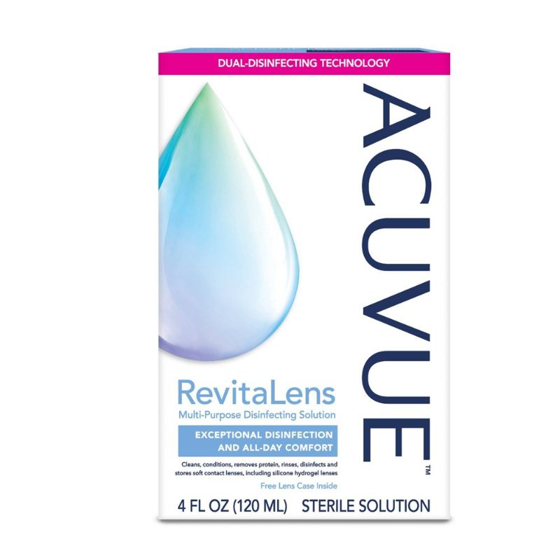 Photo 1 of 2 PACK ACUVUE RevitaLens Multi-Purpose Disinfecting Solution 4 Oz.
