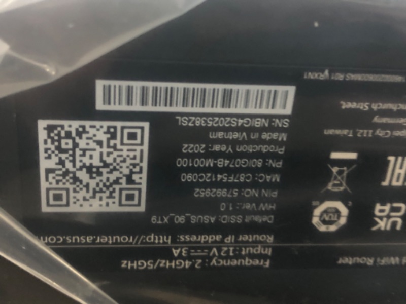 Photo 3 of ASUS ZenWiFi XT9 AX7800 Tri-Band WiFi6 Mesh WiFiSystem (1Pack), 802.11ax, up to 2850 sq ft & 4+ Rooms, AiMesh, Lifetime Free Internet Security, Parental Controls, 2.5G WAN Port, UNII 4, Charcoal AX7800 | Tri-Band | 1PK