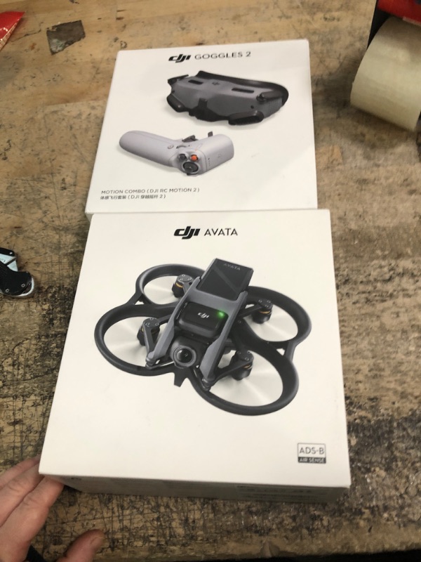 Photo 6 of DJI Avata Pro-View Combo - First-Person View Drone UAV Quadcopter with 4K Stabilized Video, Super-Wide 155° FOV, Emergency Brake and Hover, Includes New RC Motion 2 and Goggles 2 Avata Pro-View Combo Goggles 2 + RC Motion 2