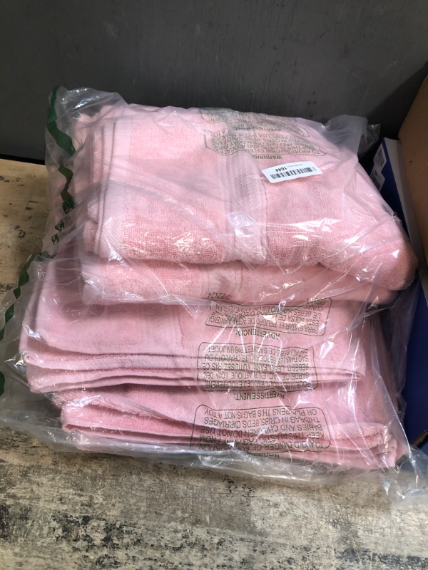 Photo 1 of 4 PACK PINK TOWELS