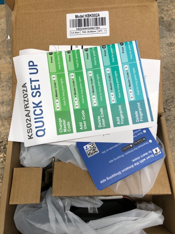 Photo 1 of Veise Fingerprint Door Lock, Keyless Entry Door Lock, Electronic Keypad Deadbolt with Keys, Biometric Smart Locks for Front Door, Auto Lock, Anti-Peeking Password, Easy Installation, Matte Black Matte Black Traditional