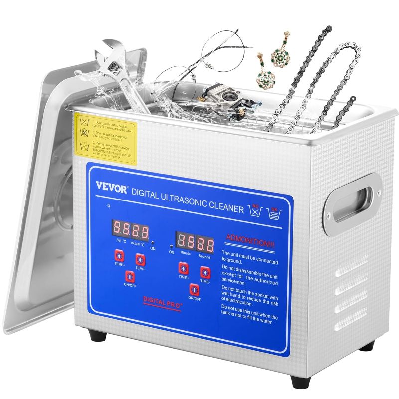 Photo 1 of * importnat * see clerk notes *
VEVOR Professional Ultrasonic Cleaner, Easy to Use with Digital Timer 