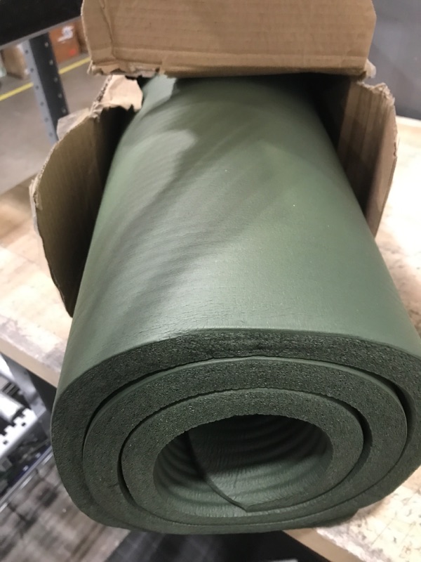 Photo 1 of 72"x24" yoga mat - green 