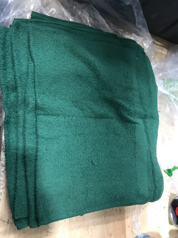 Photo 1 of 12 pack green wash rags 