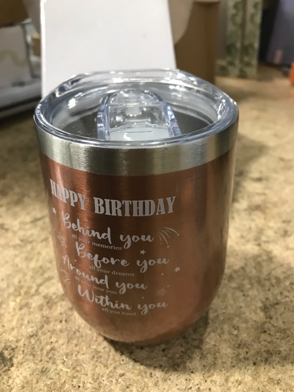 Photo 1 of 12oz stainless steel birthday cup 