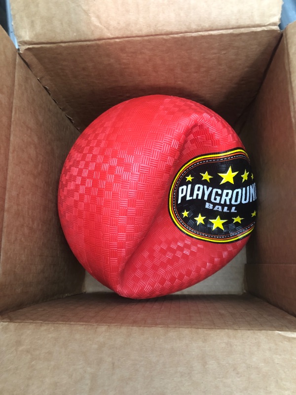 Photo 2 of Franklin Sports 8.5" Playground Ball - Red6