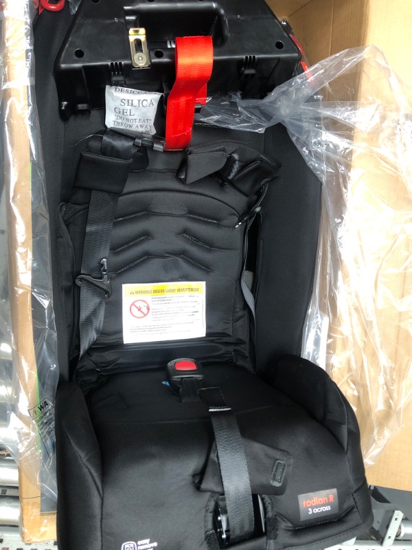 Photo 1 of Diono Radian 3R, 3-in-1 Convertible Car Seat, Rear Facing & Forward Facing, 10 Years 1 Car Seat, Slim Fit 3 Across, Jet Black Radian 3R Fits 3 Across Black Jet