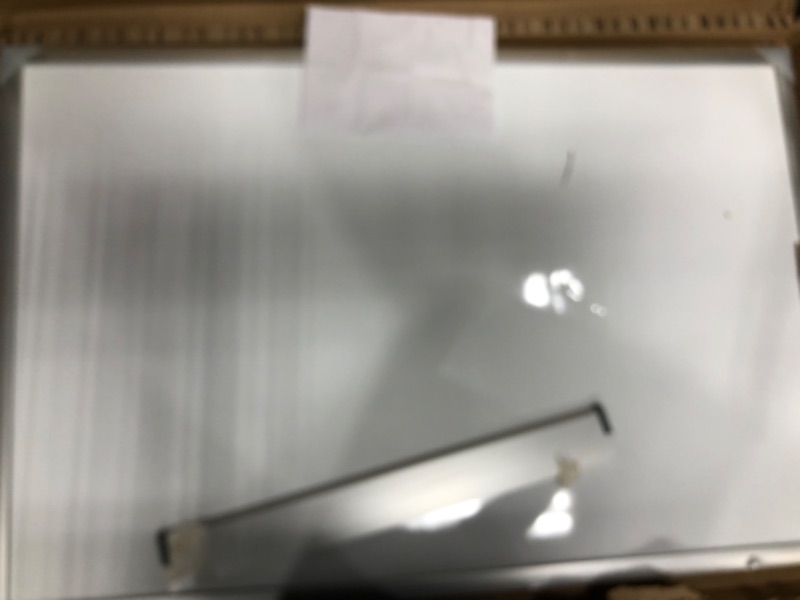 Photo 1 of U Brands Magnetic Dry Erase Board, 23 x 35 Inches, Silver Aluminum Frame (291U00-01)