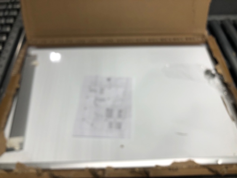 Photo 1 of U Brands Magnetic Dry Erase Board, 23 x 35 Inches, Silver Aluminum Frame (291U00-01)