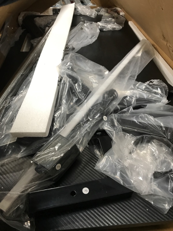 Photo 1 of MOTPK Small Gaming Desk with LED Lights & Power Outlets, 39 Inch Computer Desk Gaming Table with Monitor Shelf, Gamer Desk with Carbon Fiber Texture, Kids Boys Desk Gift for Men 39 Inch Black